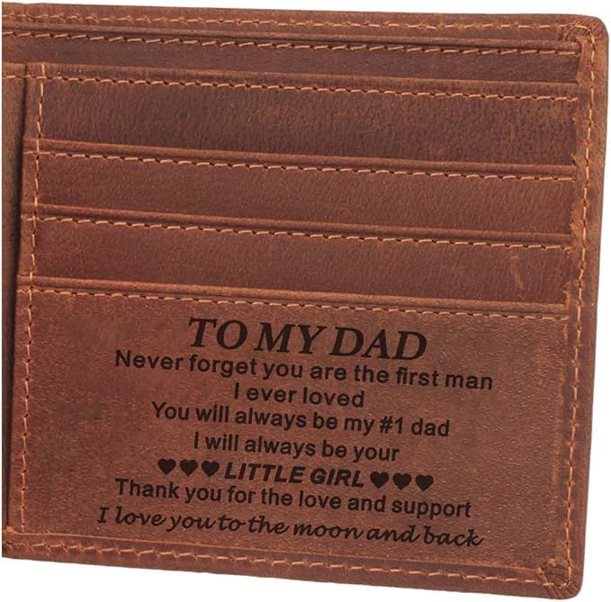 Mens Wallet - Leather Wallet, The Perfect Mens Gift, Father's Day Gift, Gifts for Dad, Son Gifts | Amazon (US)