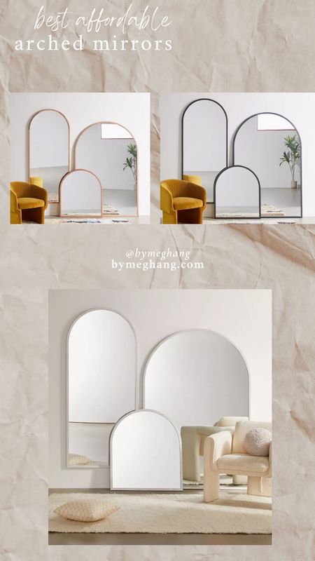 The BEST and most affordable arched mirrors are on sale today only through the LTK app! Get 20% off - these are perfect for anywhere in your home - living room, bedroom, anything goes. I love mine! 

#LTKhome #LTKsalealert #LTKSale