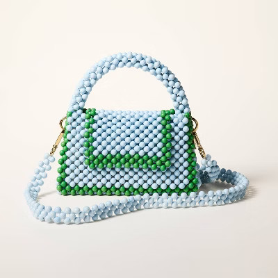 Colorblock Beaded Crossbody Bag - kate spade new york x Target Green/Blue | Target
