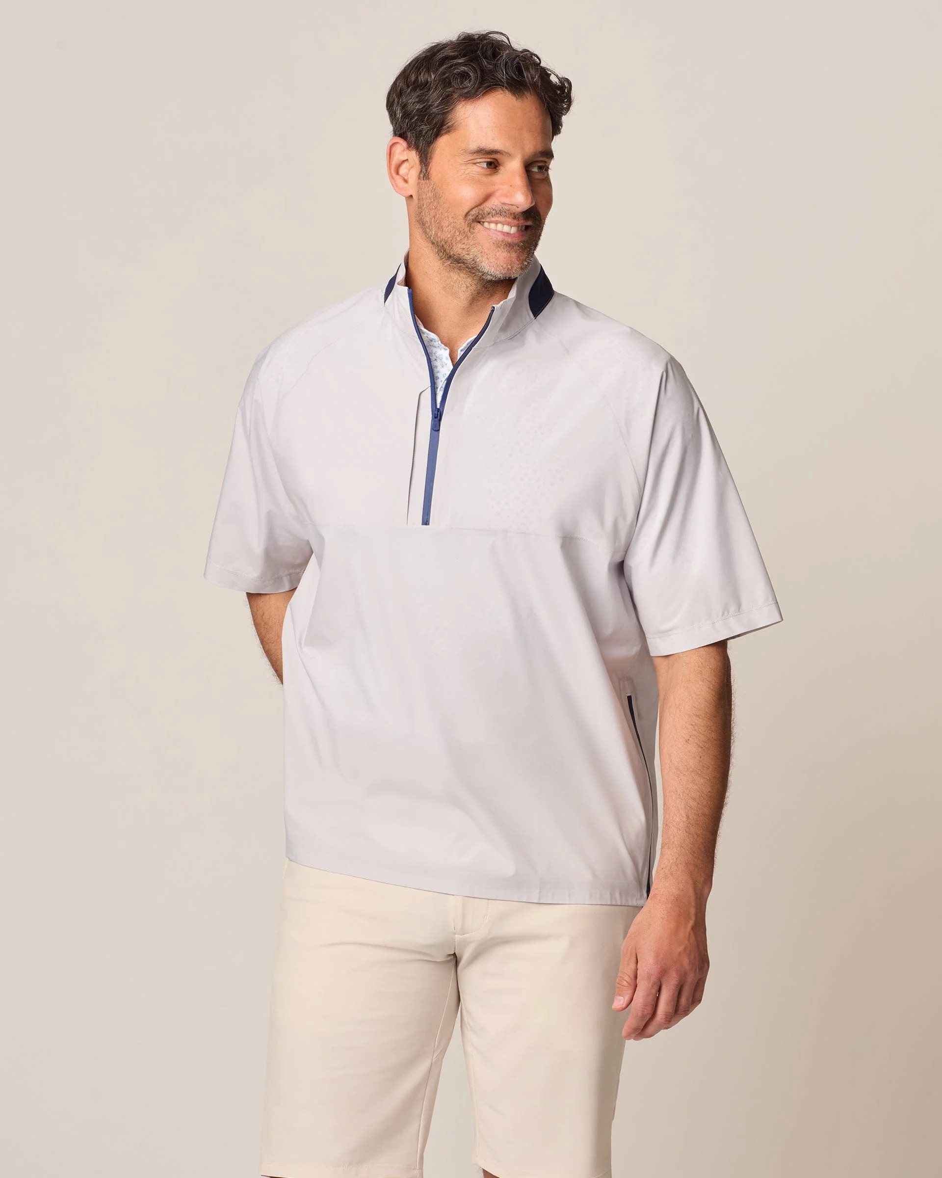 Stealth Stowable Short Sleeve Rain Jacket | johnnie O