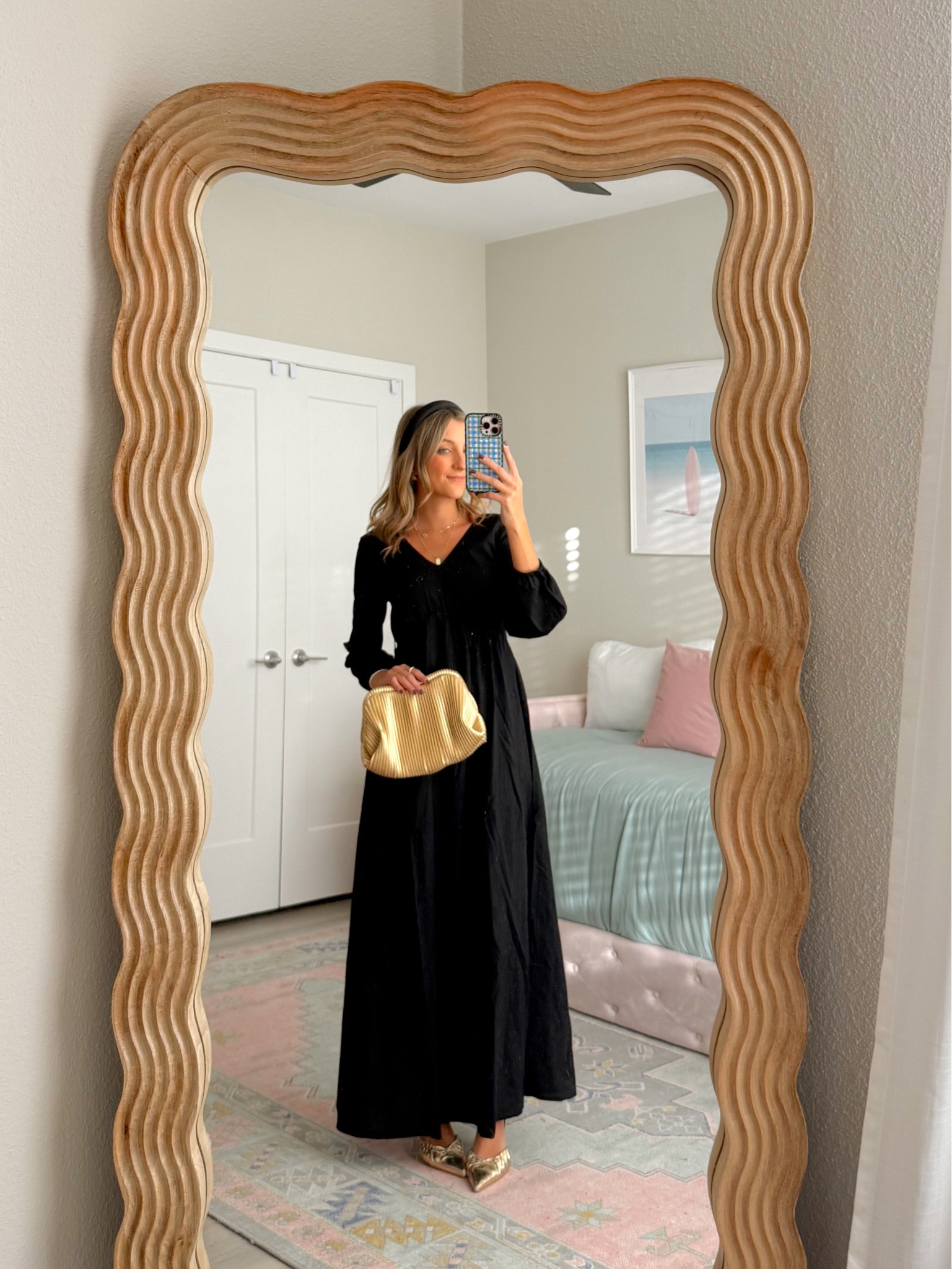 the cutest holiday outfit idea / christmas outfit idea from Walmart ❤️🎄wearing an XS in this black dress 

#LTKHoliday #LTKootd