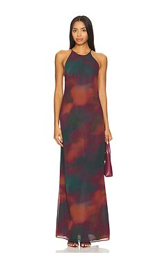 House of Harlow 1960 x REVOLVE Grayson Maxi Dress in Multi Aura Print from Revolve.com | Revolve Clothing (Global)