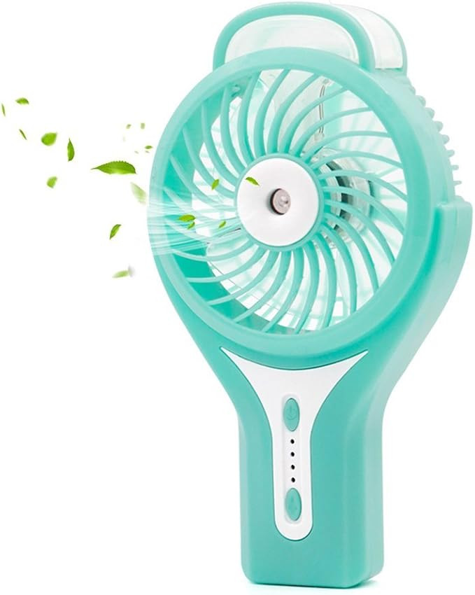 Ehomely Personal Misting Fan Handheld USB Rechargeable Battery Fan Portable Cooling Water Mist He... | Amazon (US)