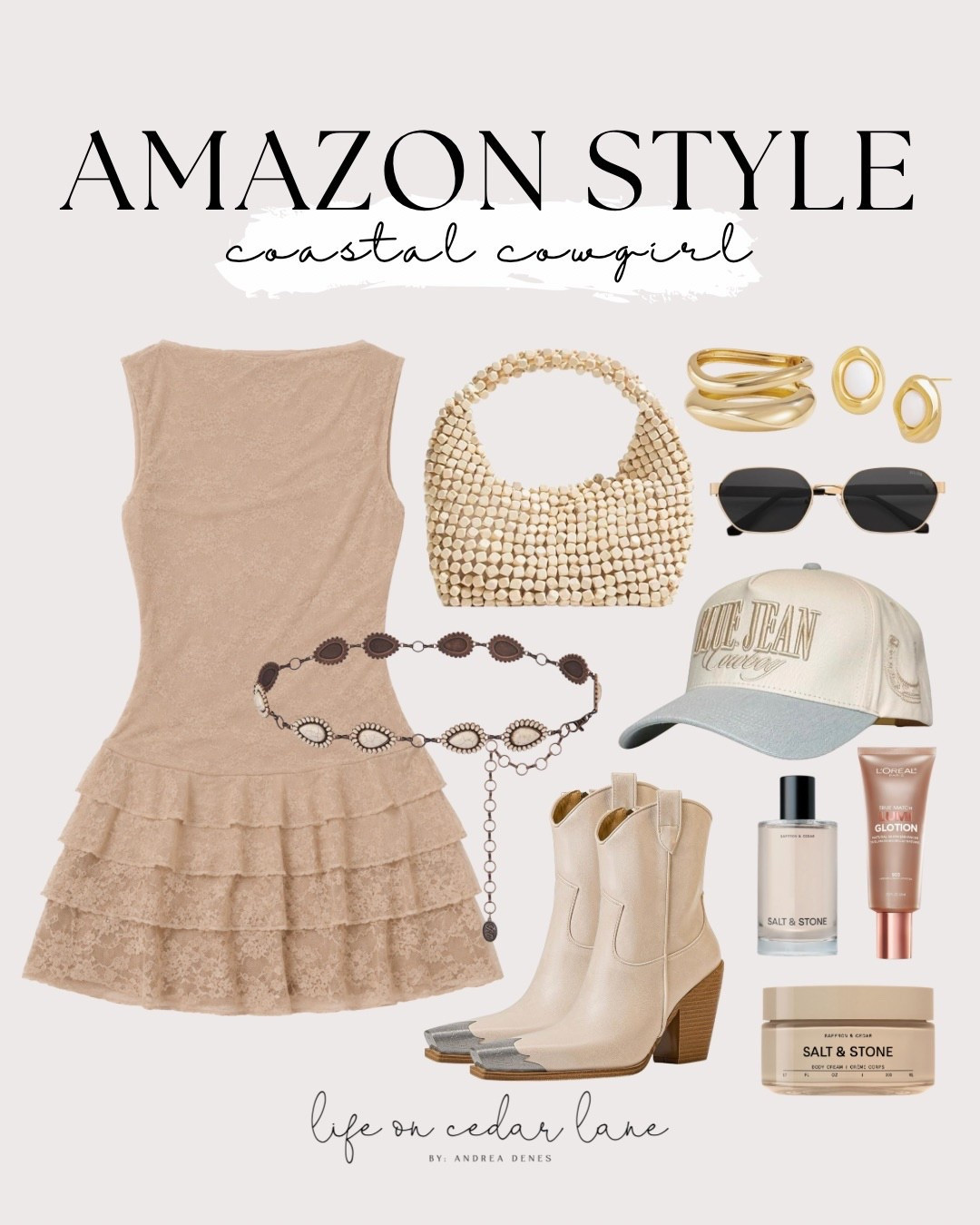 Ready to blend coastal vibes with cowgirl charm? Check out these Amazon finds! #coastalcowgirl #amazonstyle

#LTKFestival #LTKOver40 #LTKSaleAlert