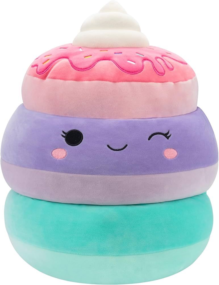 Squishmallows Original 14-Inch Peony Unicorn Pancakes with Whipped Cream - Official Jazwares Larg... | Amazon (US)