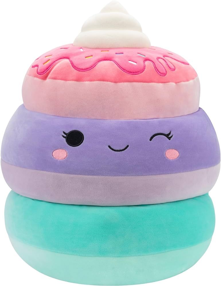 Squishmallows Original 14-Inch Peony Unicorn Pancakes with Whipped Cream - Official Jazwares Larg... | Amazon (US)