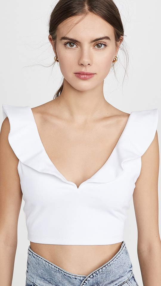 Ruffled Crop Top | Shopbop