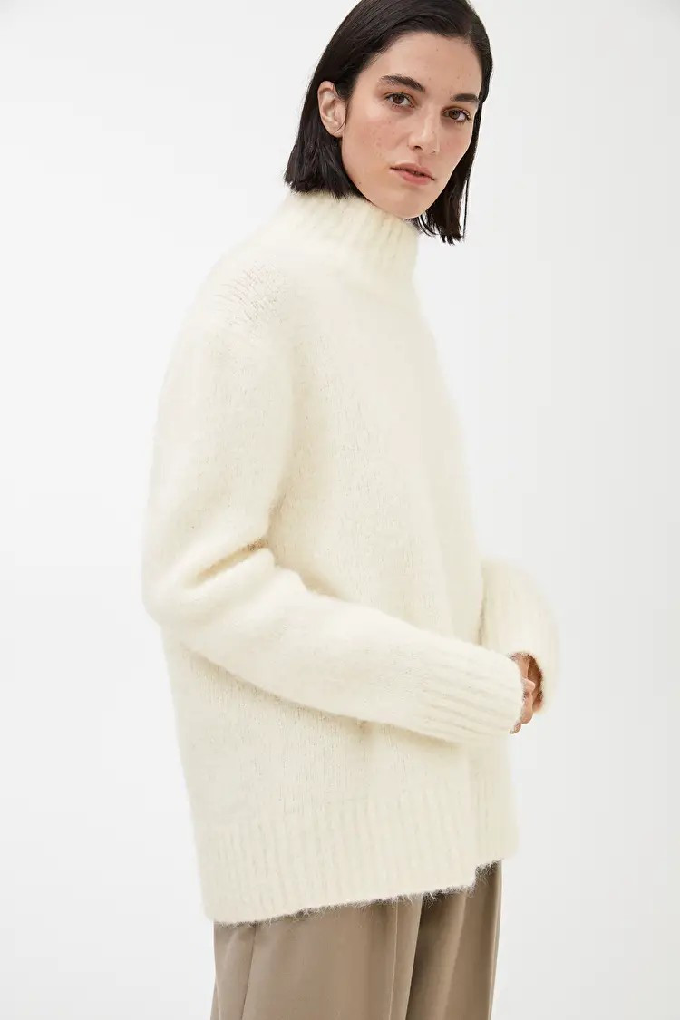 Alpaca Blend Mock Neck | ARKET (US&UK)