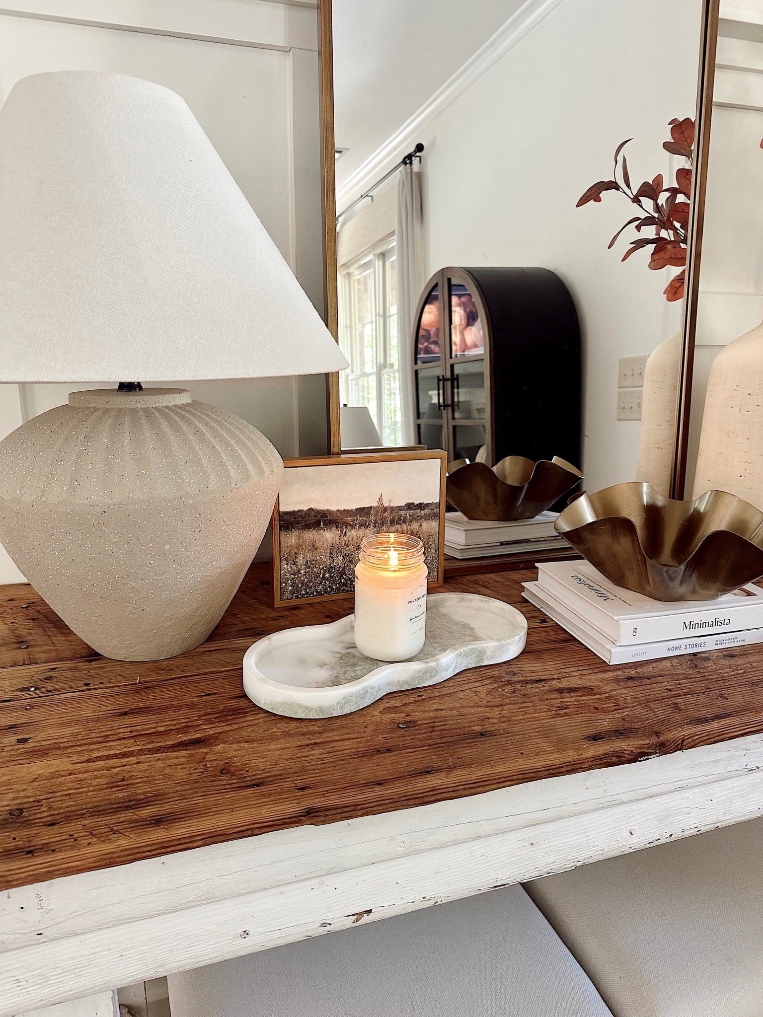 Fall candle that has the perfect combo for the coziest scent - Pumpkin Apple 🙌 I have it in my entryway, and people have  said how good our home smells! Use my code GAVEITAGO20 

#LTKFindsUnder50 #LTKFamily #LTKHome