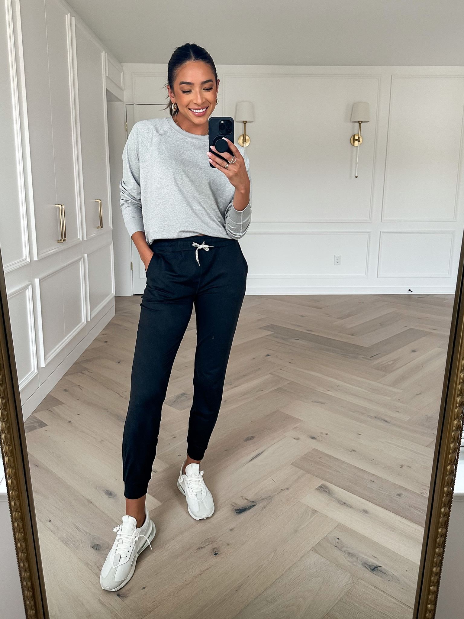 Vuori faves! The BEST joggers ever! I do a Small Long and I’m 5’8”. Perfect for lounging or travel! Size medium in super soft sweatshirt  

#LTKunder100 #LTKstyletip #LTKtravel