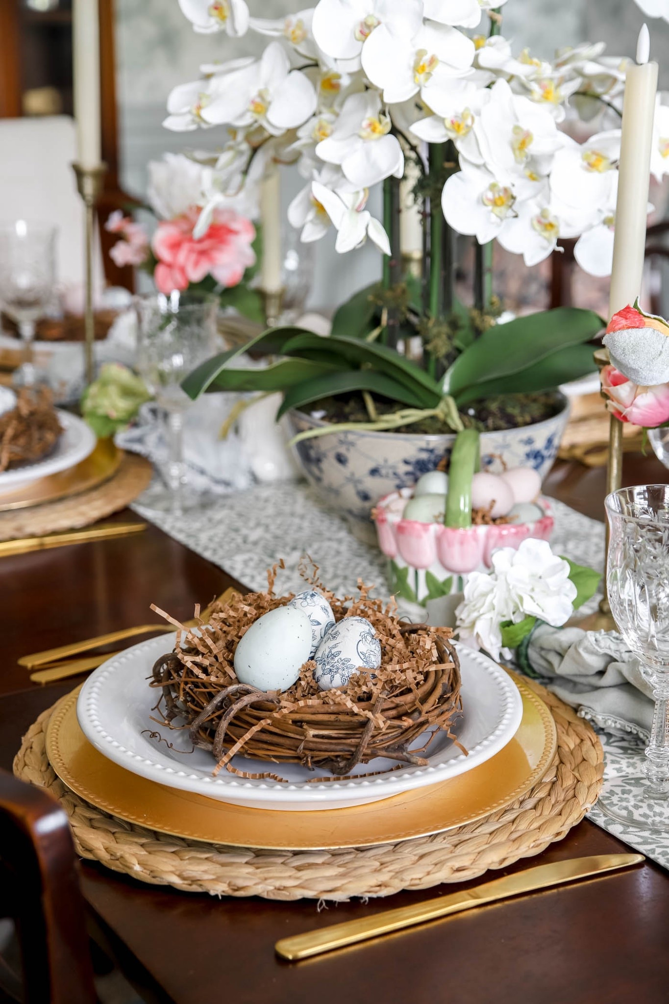 Looking for a cute Easter decoration for each place setting? I love this simple birds nest that can be filled with chocolate or decorative eggs. 

#LTKSeasonal #LTKHome
