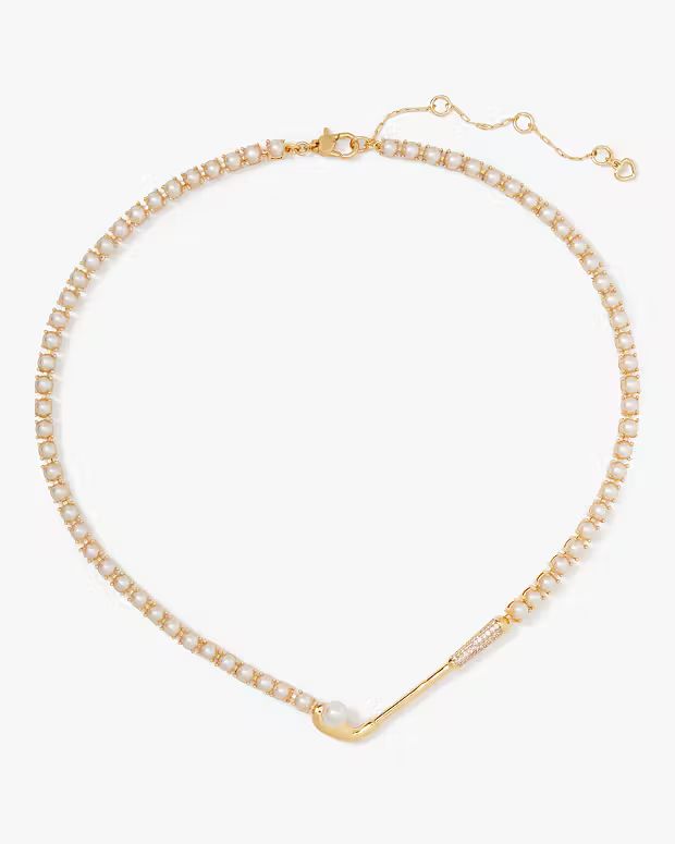 Hole In One Club Tennis Necklace | Kate Spade (US)