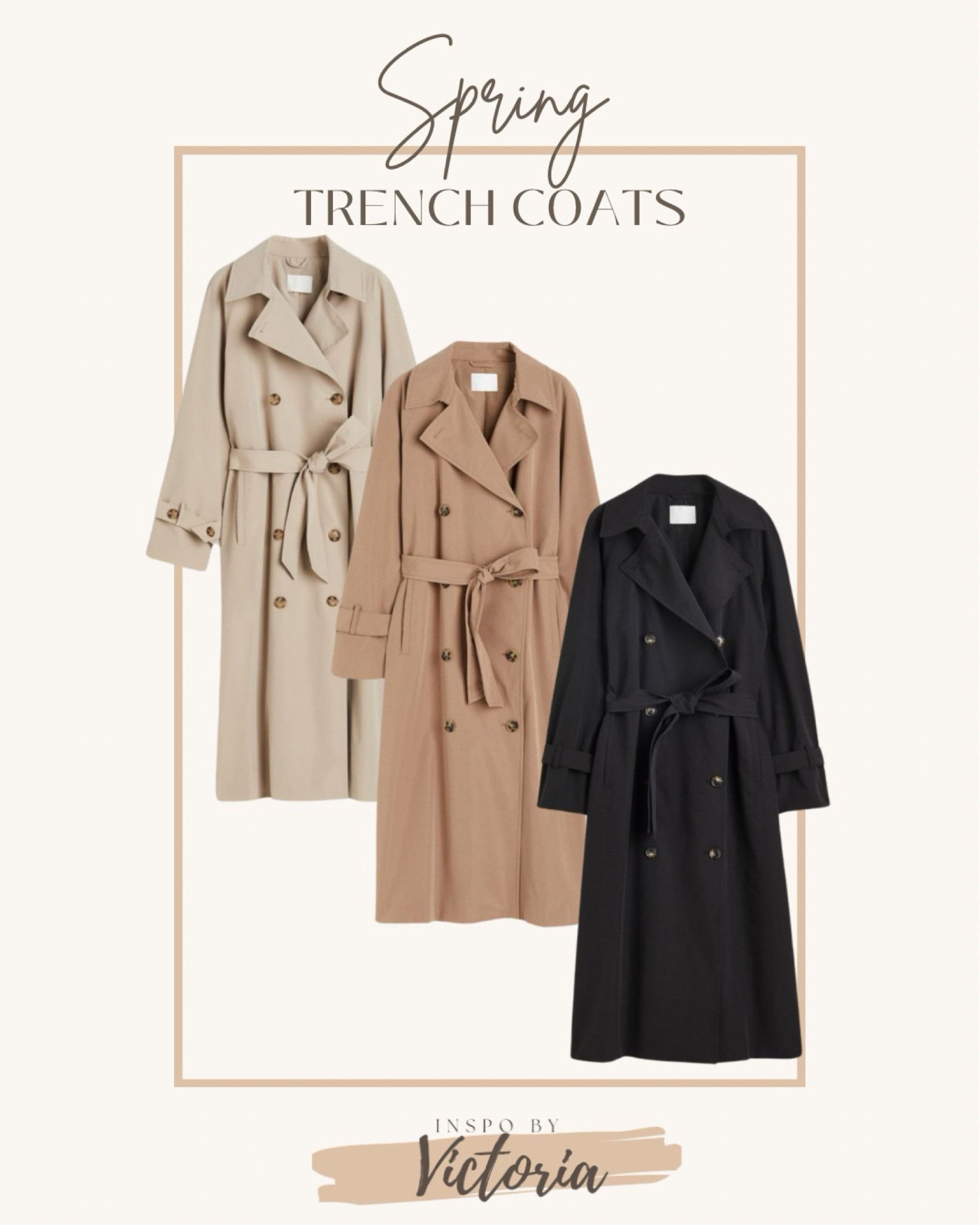 H&M New-in Trench Coats you need to get before they sell out🙌

#trenchcoat #springoutwear 

#LTKSeasonal #LTKfindsunder50 #LTKstyletip