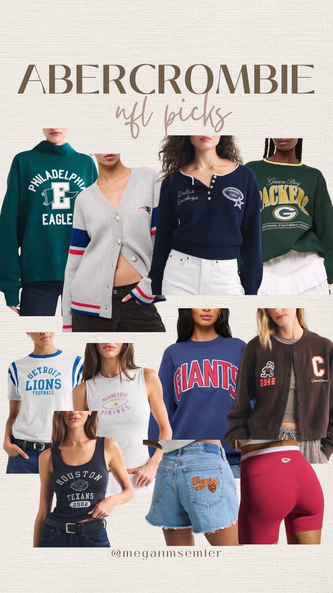 Abercrombie NFL picks

#LTKgrwm #LTKootd #LTKSeasonal