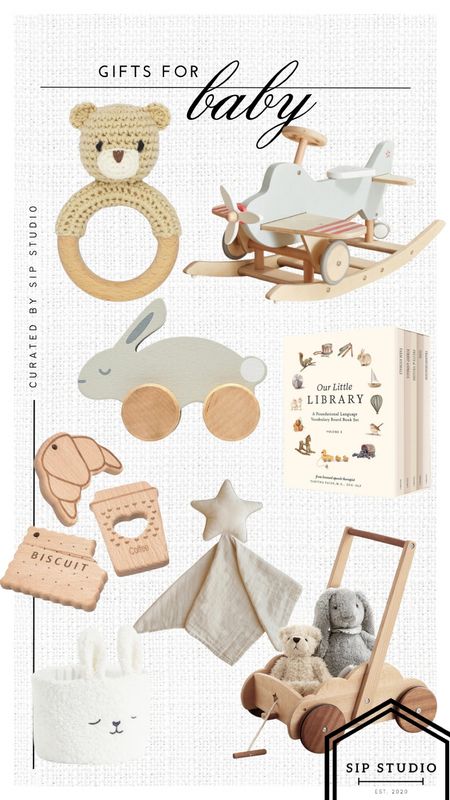 Gifts for baby // neutral edition

#LTKbaby #LTKGiftGuide #LTKHoliday