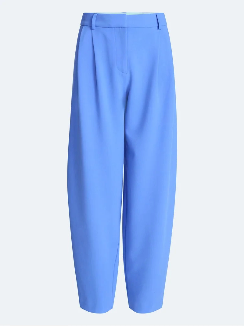 Devil Wears Prada Scoop Collection Women’s and Women's Plus High Rise Pleated Trousers, 30" Ins... | Walmart (US)