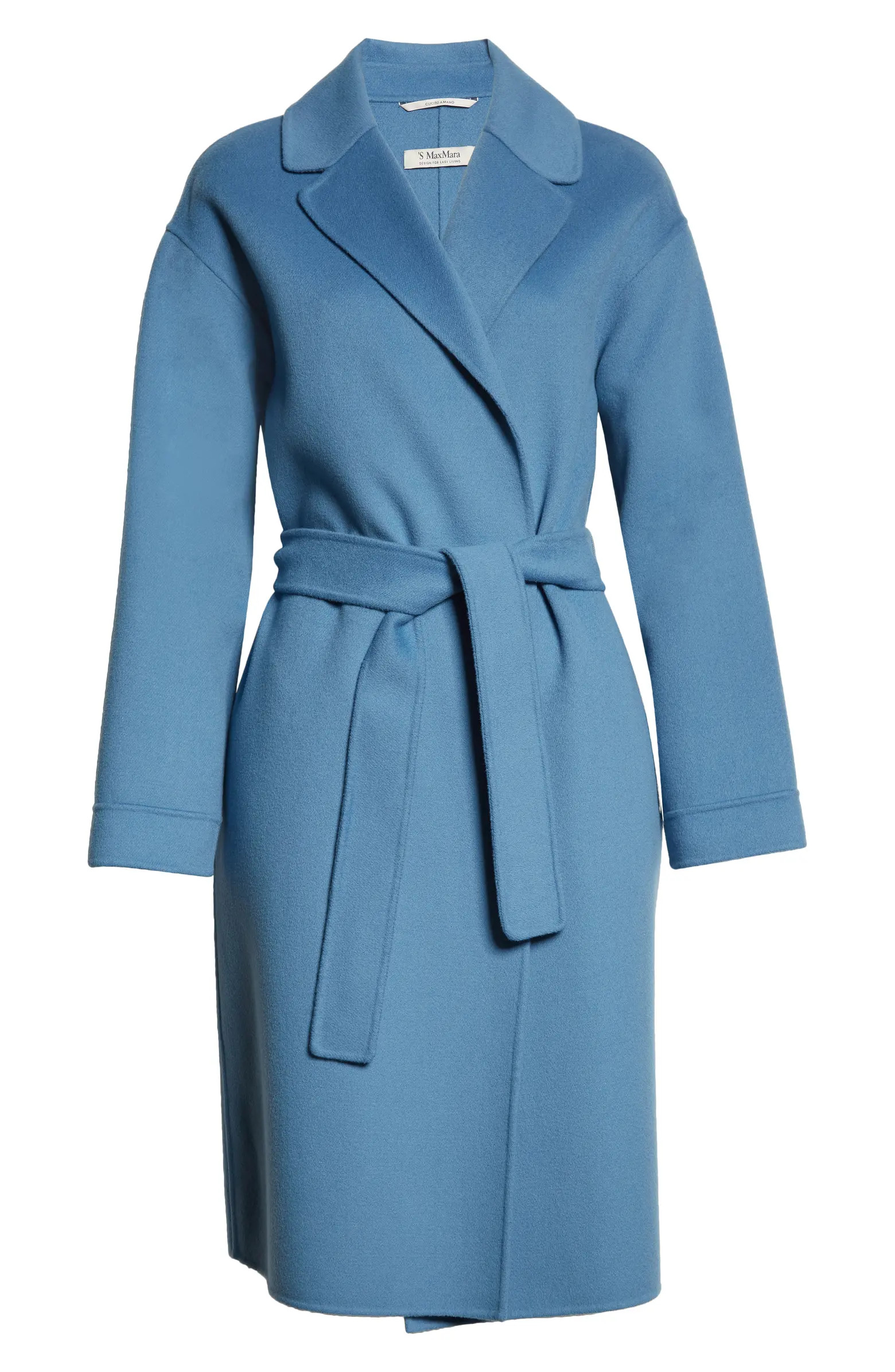 Max Mara Wool Wrap Coat | Nordstrom | Nordstrom