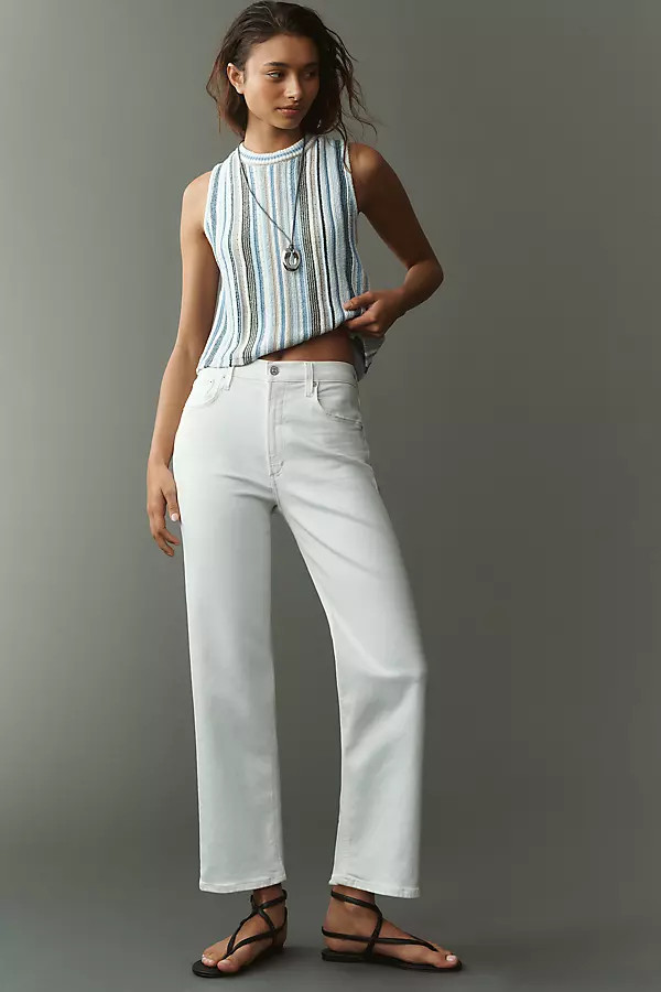 Citizens of Humanity Palma Ankle High-Rise Straight Leg Jeans | Anthropologie (US)