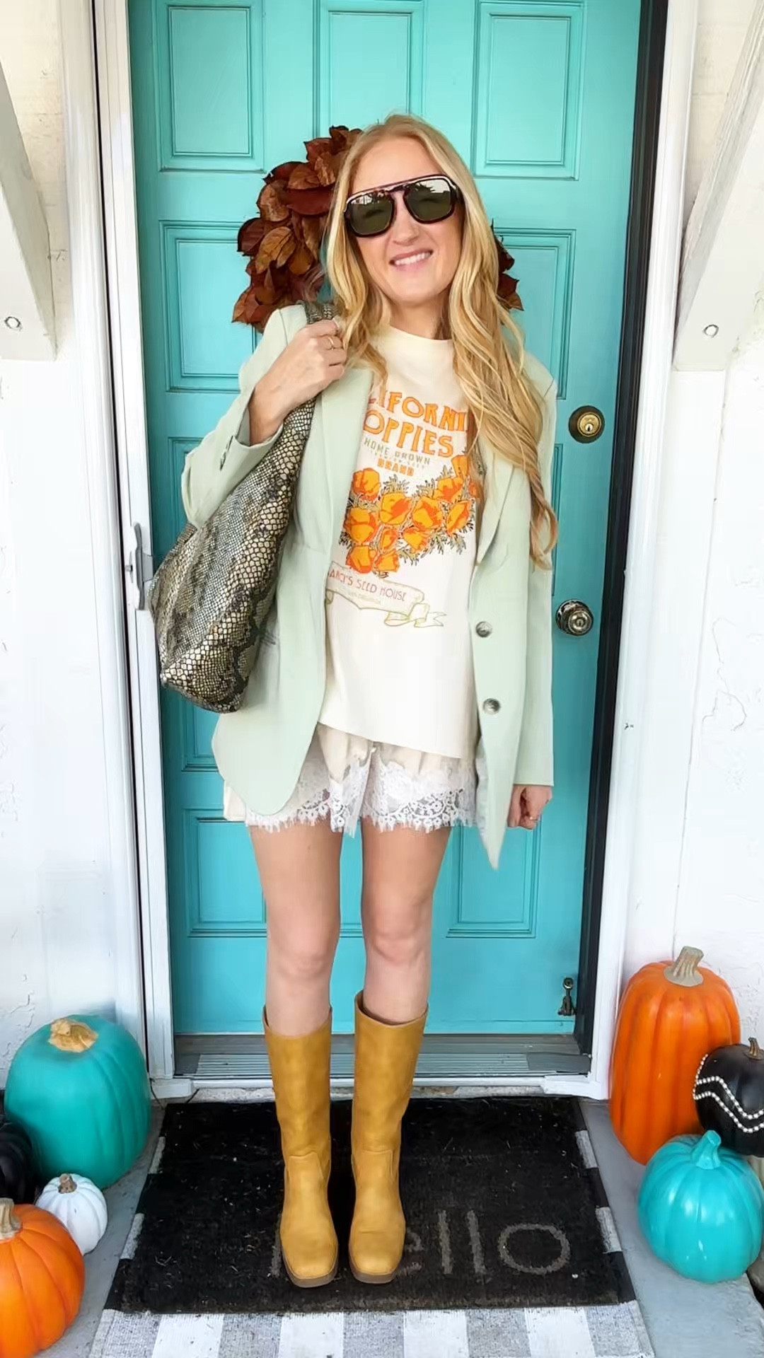 satin shorts styling ideas with boots 💛 these have been warm fall wardrobe staples around here and there’s tons of ways to style them casually or more dressy! 

wearing M in all shorts and tops at 140 lbs and 5’7” for reference. 

satin shorts, silk shorts, lace shorts, fall blazer, how to style silk shorts, boho style, free people style, bloomers outfits, boots outfits, fall outfit ideas, warm fall outfit ideas, how to style boots, fall boots, affordable fall style, fall outfit ideas

#LTKStyleTip #LTKFindsUnder100 #LTKFindsUnder50