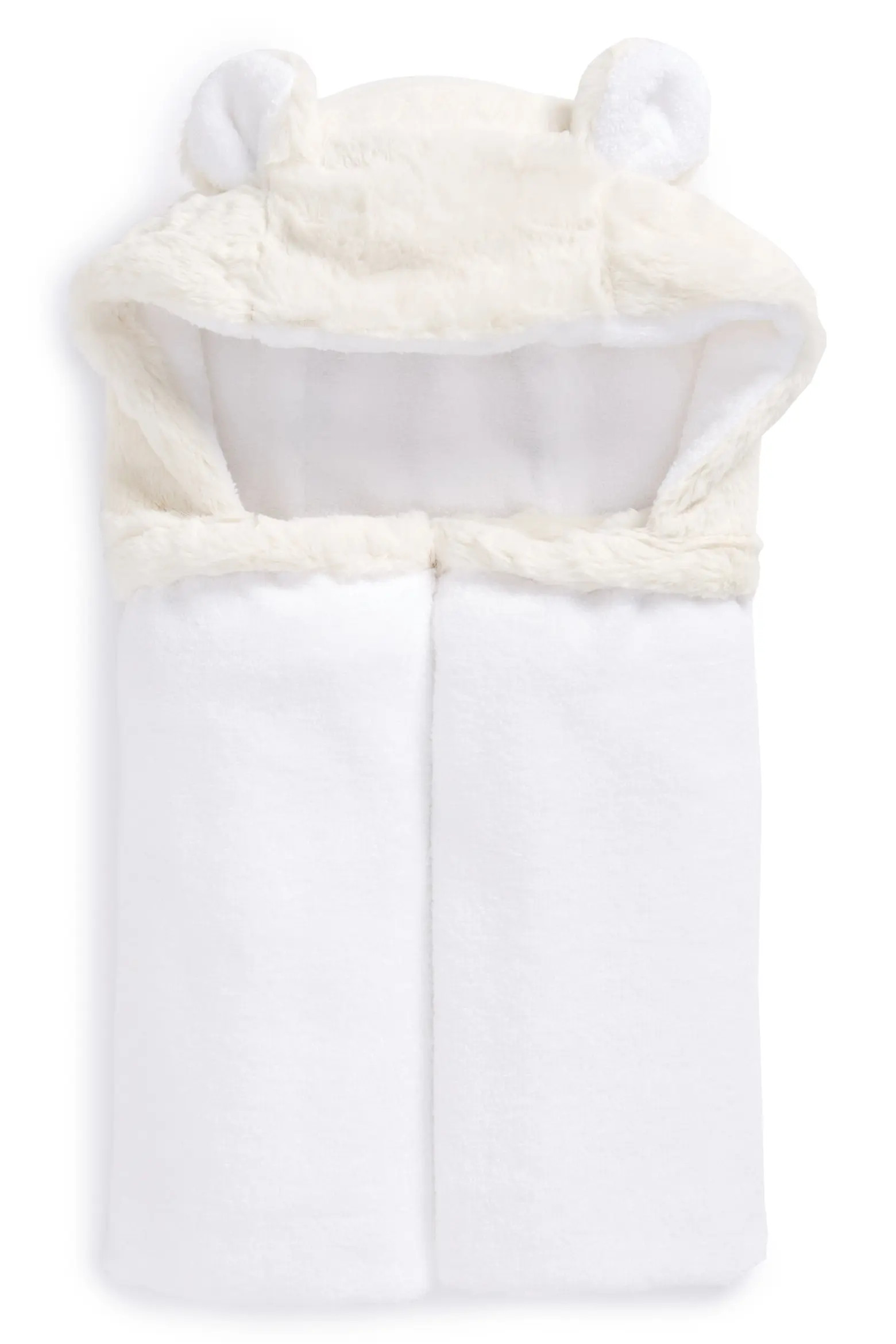 Luxe Faux Fur Hooded Towel | Nordstrom | Nordstrom