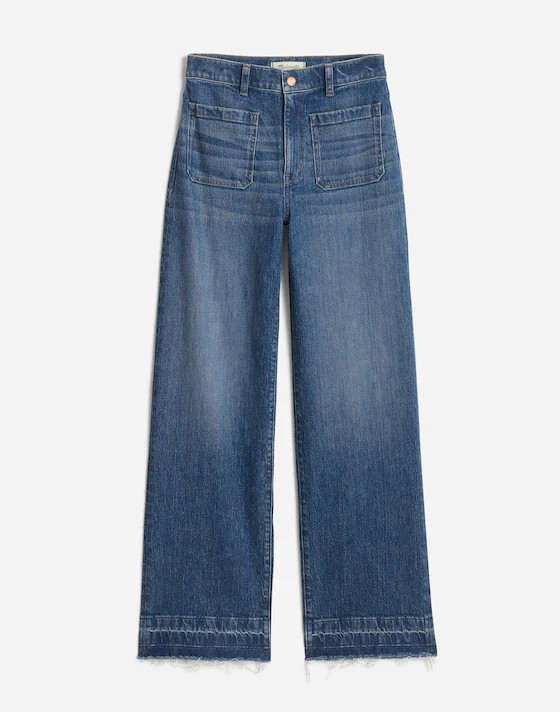 Emmett Wide-Leg Jean: Let Down Hem Edition | Madewell | Madewell