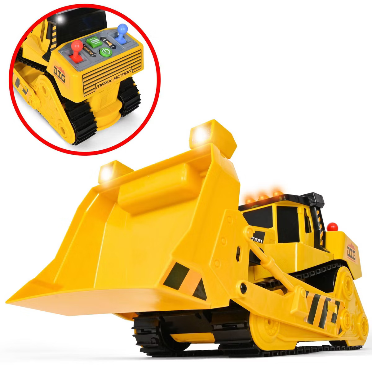 Maxx Action Bull Dozer Toy Vehicle | Target