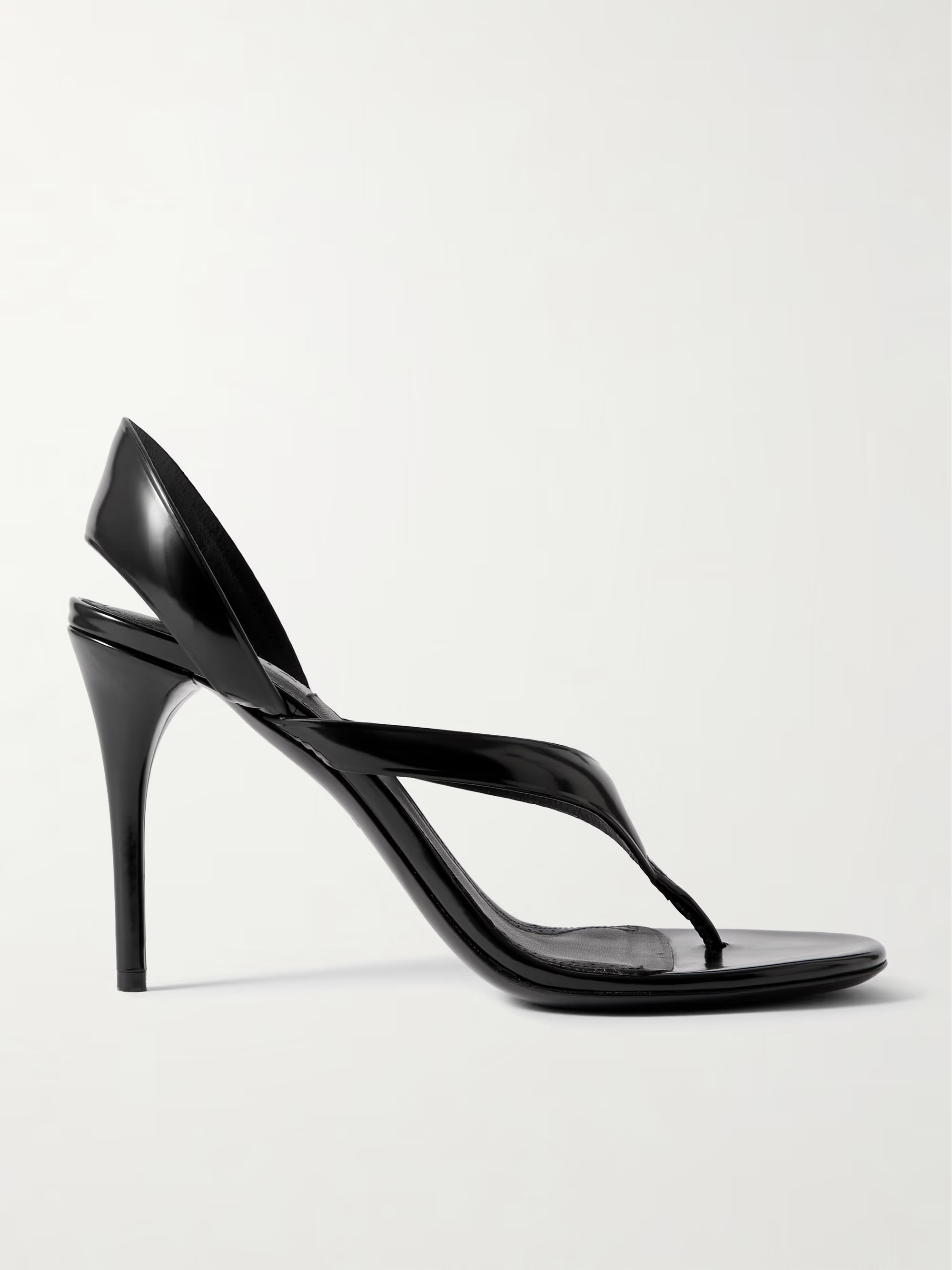Tong 90 patent-leather sandals | NET-A-PORTER (US)