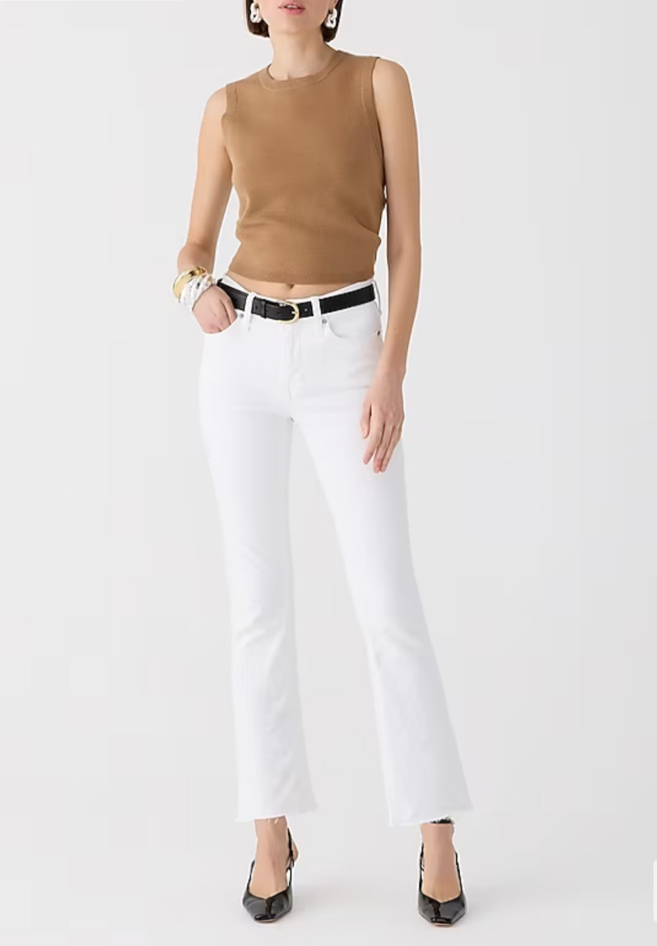 My favorite white slightly flared white jeans are on sale! Great travel because they keep their shape. Also buying them in black! 

#LTKfindsunder100 #LTKsalealert