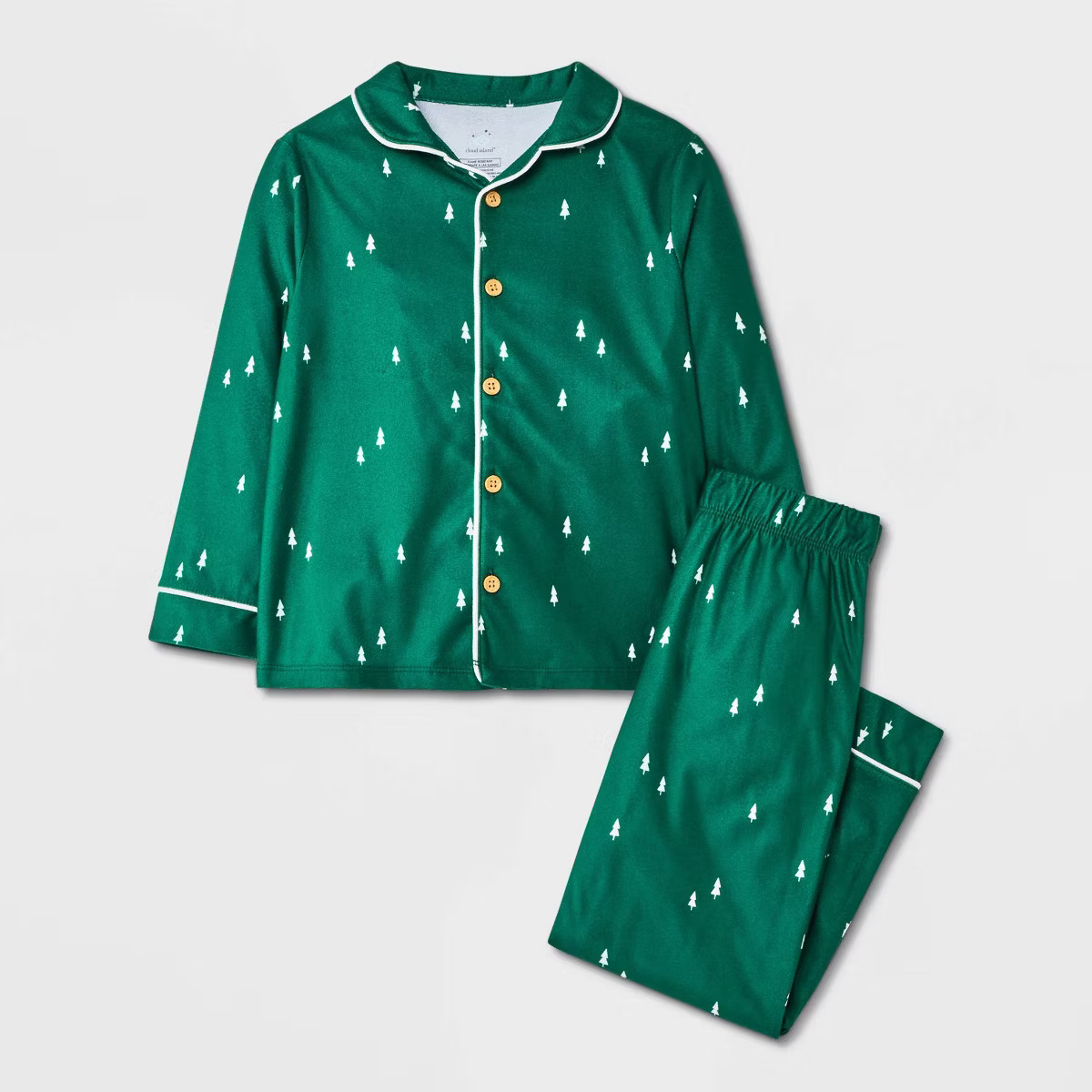 Toddler Girls' 2pc Long Sleeve Brushed Jersey Coat Pajama Set - Cloud Island™ | Target