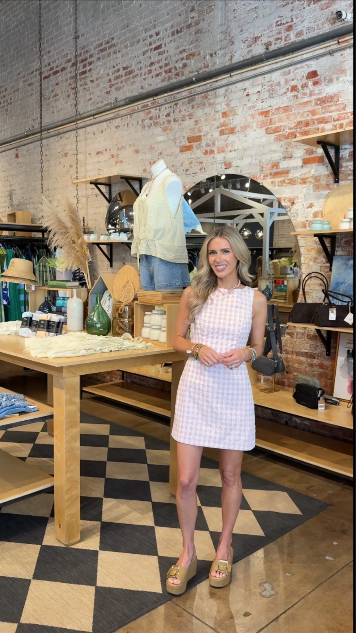 Love this adorable gingham dress! I am wearing an XS

#LTKootd #LTKgrwm #LTKPetite