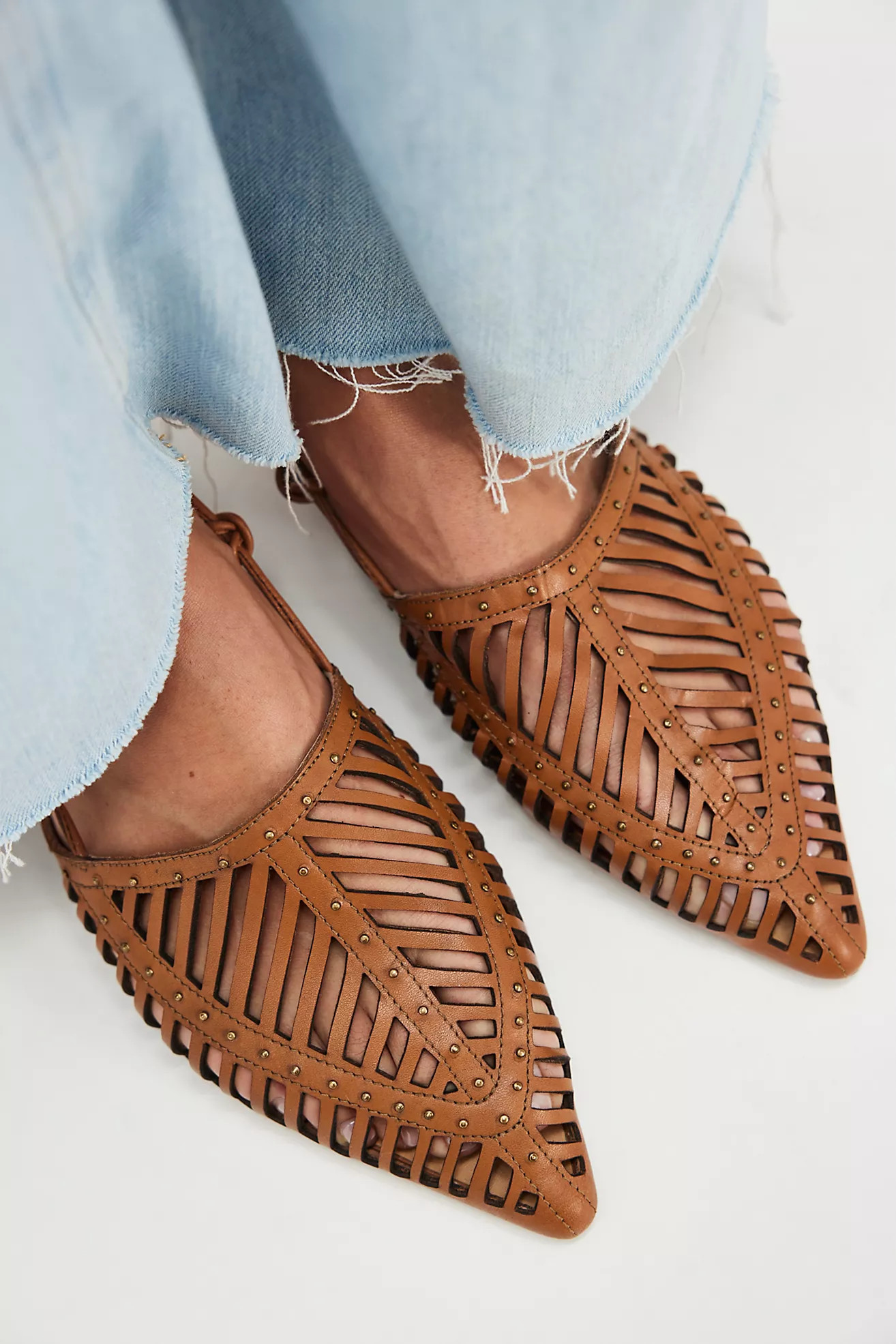 On Point Caged Flats | Free People (Global - UK&FR Excluded)