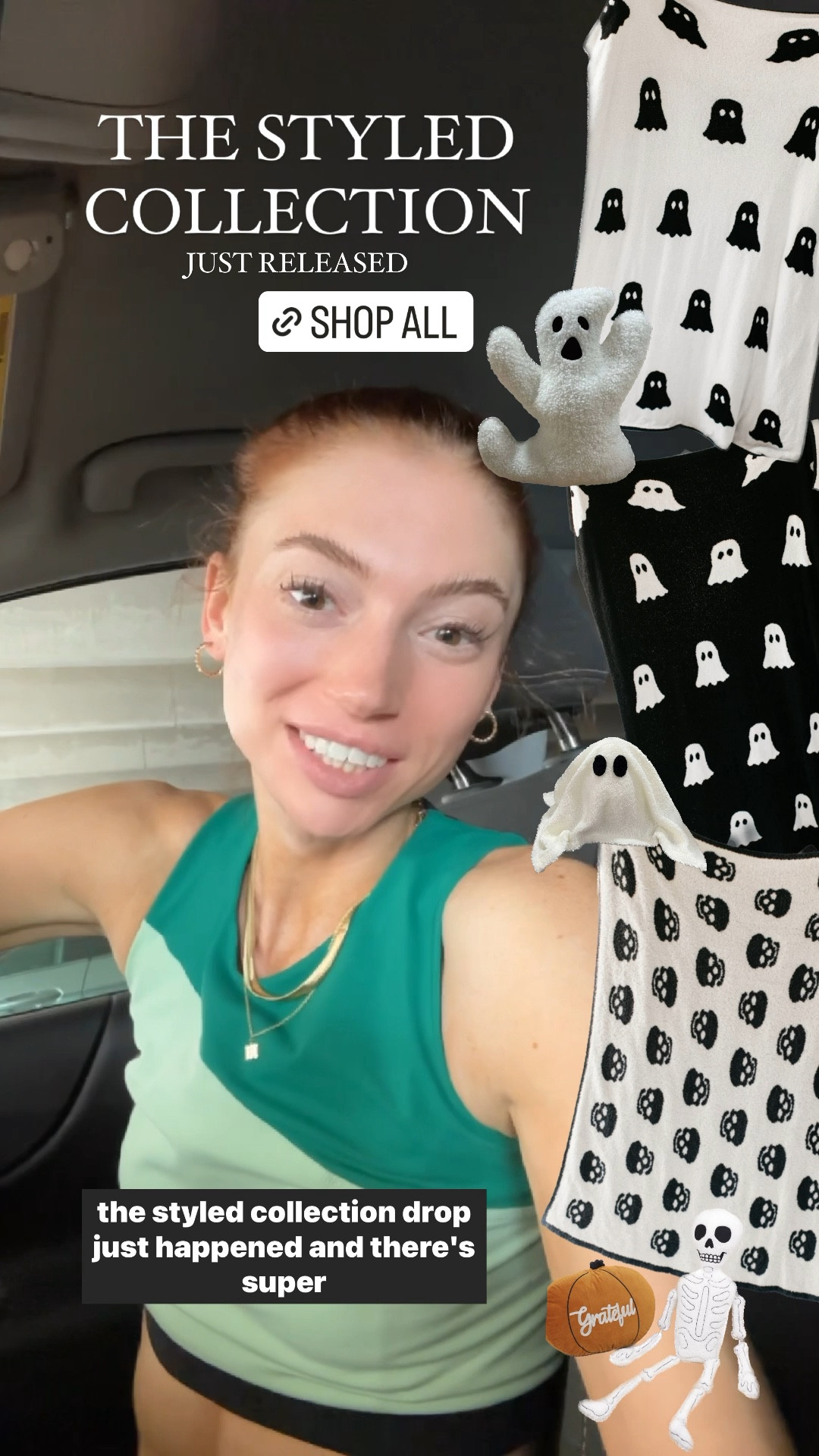 Halloween home decor under $50
Fall home decor 
Barefoot dreams  ghost blanket
Skull blanket 
Reversible blanket 
The Styled Collection sale 
H blanket 
Ghost pillows 
New release 

#LTKSeasonal #LTKHalloween #LTKhome