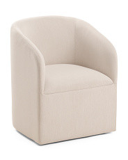 24x23.5 Kai Caster Rolling Wheel Anywhere Chair | Marshalls