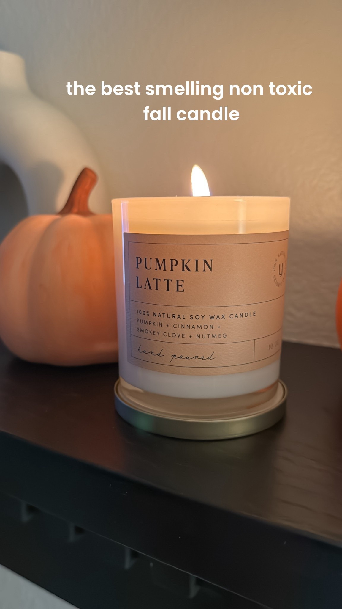 Non Toxic Pumpkin Spice Candle


#LTKHome #LTKSeasonal #LTKFamily