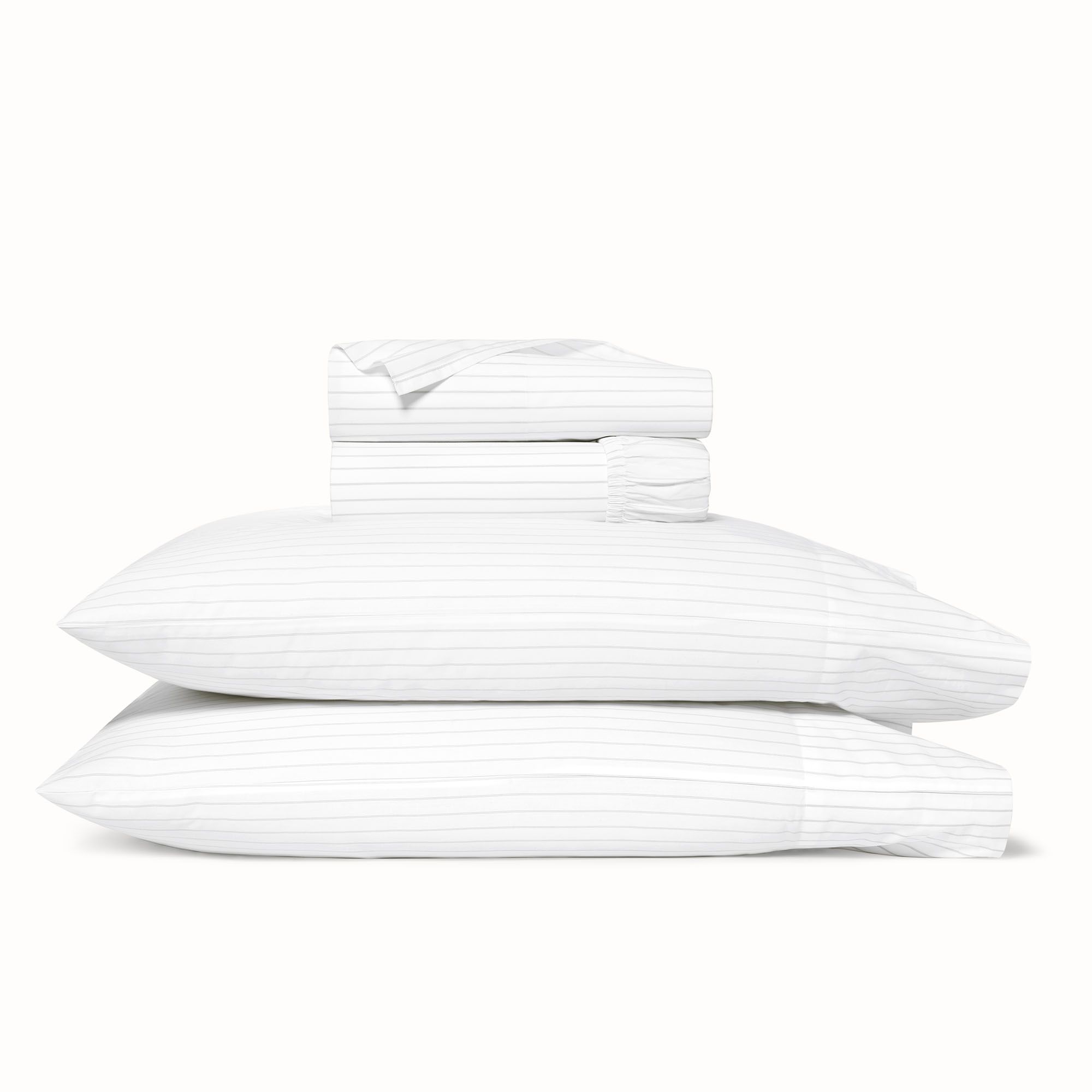 Percale Simple Stripe Sheet Set | Boll & Branch