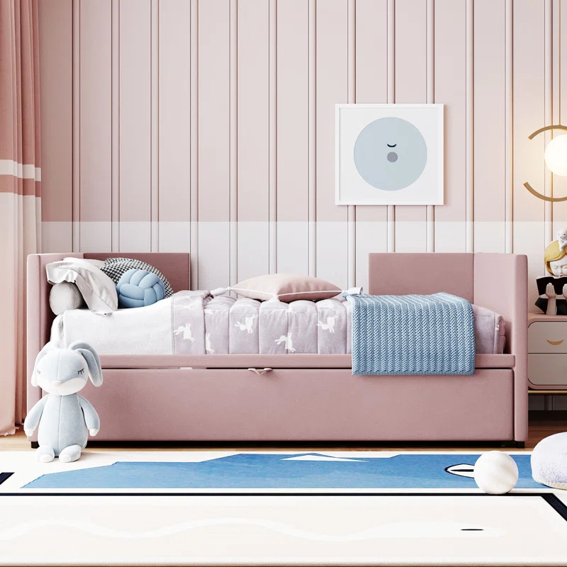 Upholstered Daybed with Trundle | Wayfair North America