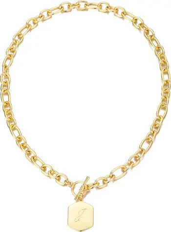 Monogram Initial Pendant Necklace | Nordstrom Rack