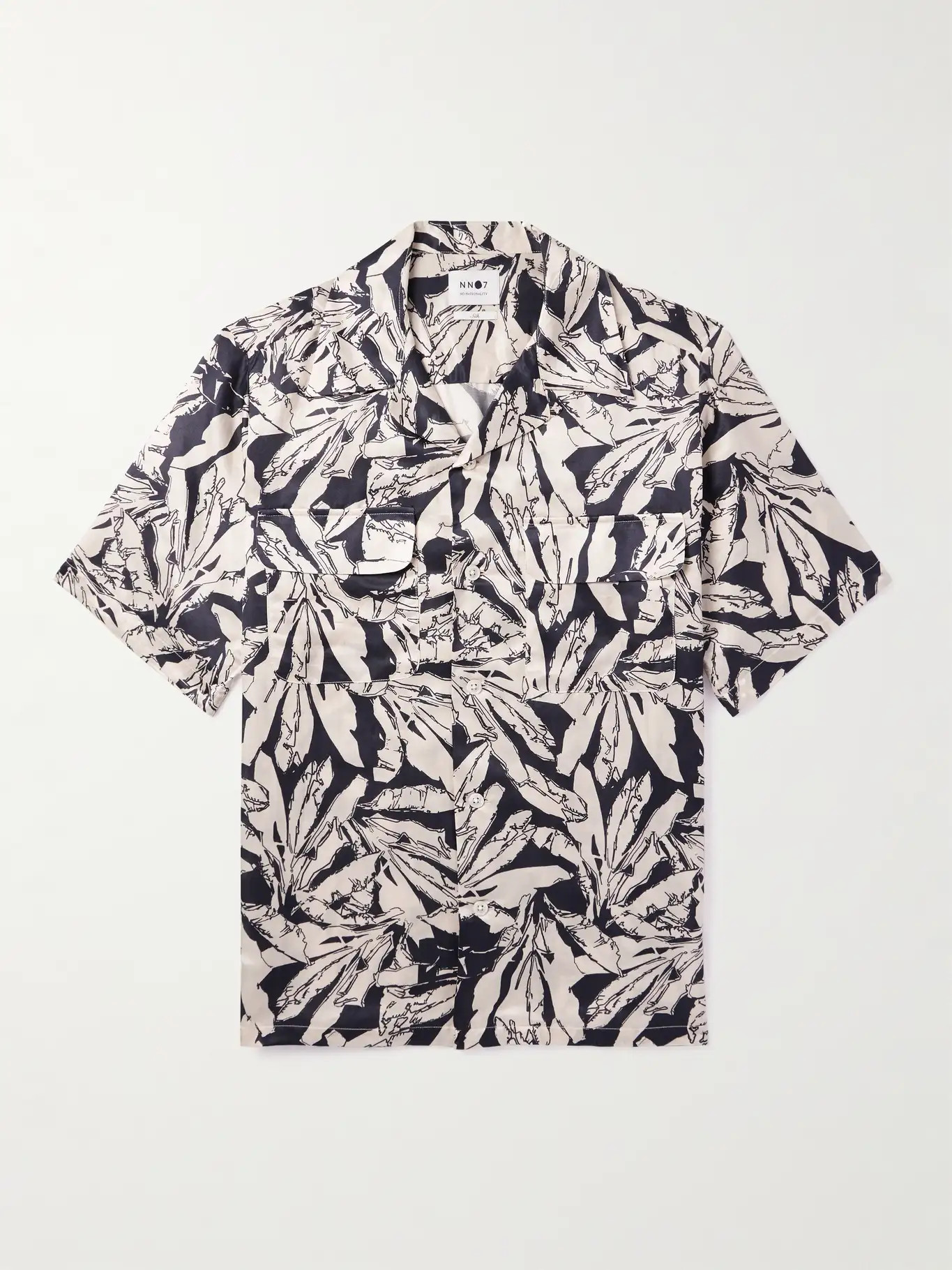 Daniel Camp-Collar Floral-Print Cotton and Silk-Blend Shirt | Mr Porter (UK)