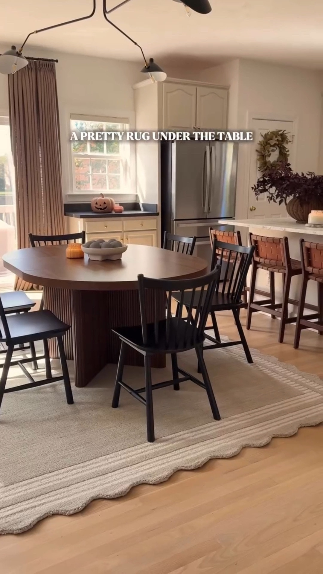 In love.. and it’s on sale! 

I finally added a rug under my kitchen table and it completely changed the space. It feels so much cozier and finished now.

This one’s from the Loloi x Chris Loves Julia - Scottie Collection in Fog/Ivory. The scalloped edges are everything. 🤍

#LoloiPrimeDay2025 #cljxloloi #loloirugs #neutralhome #kitcheninspo #cozykitchen @loloirugs @chrislovesjulia

#LTKHome