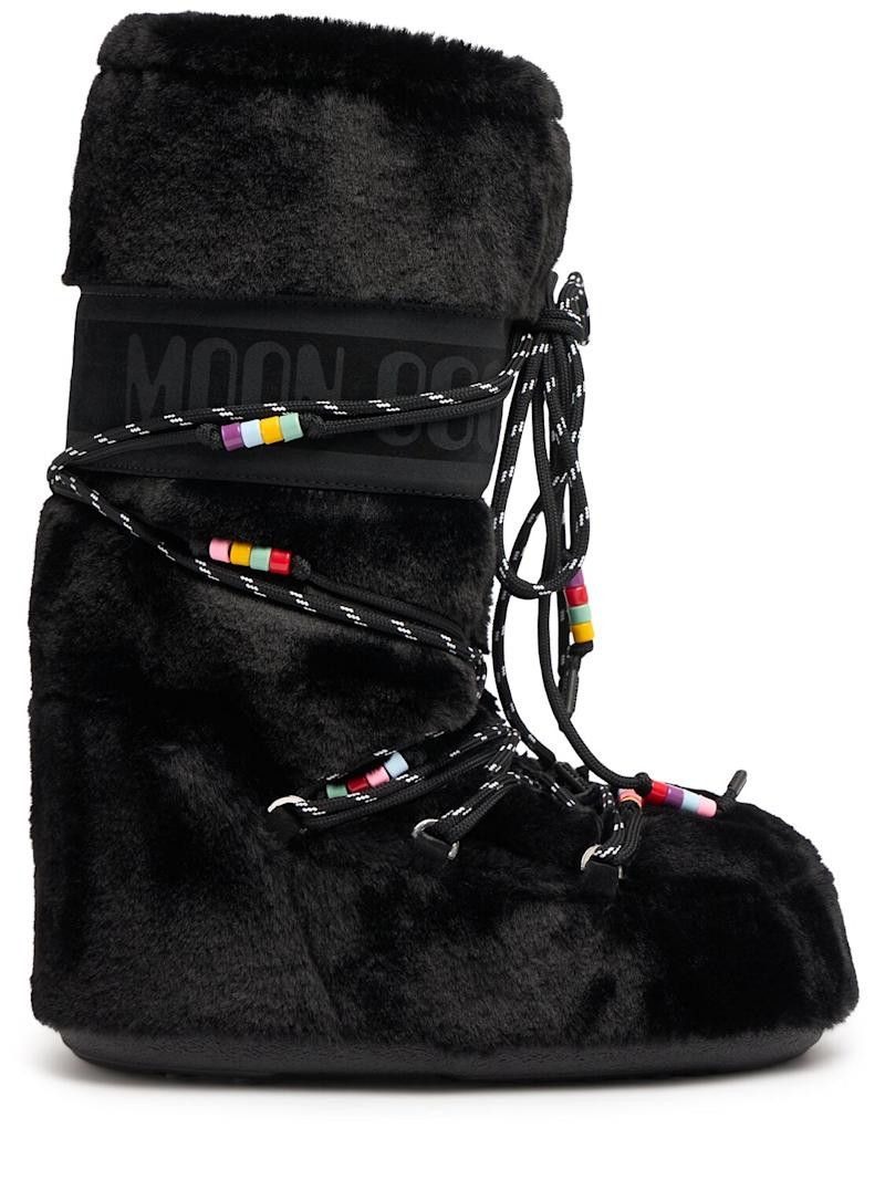 Icon synthetic moon boots w/ beads | Luisaviaroma