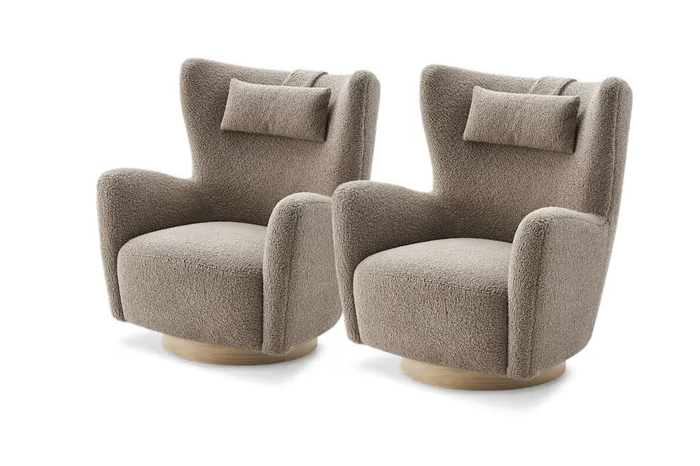 Colette Swivel Armchair | Castlery US