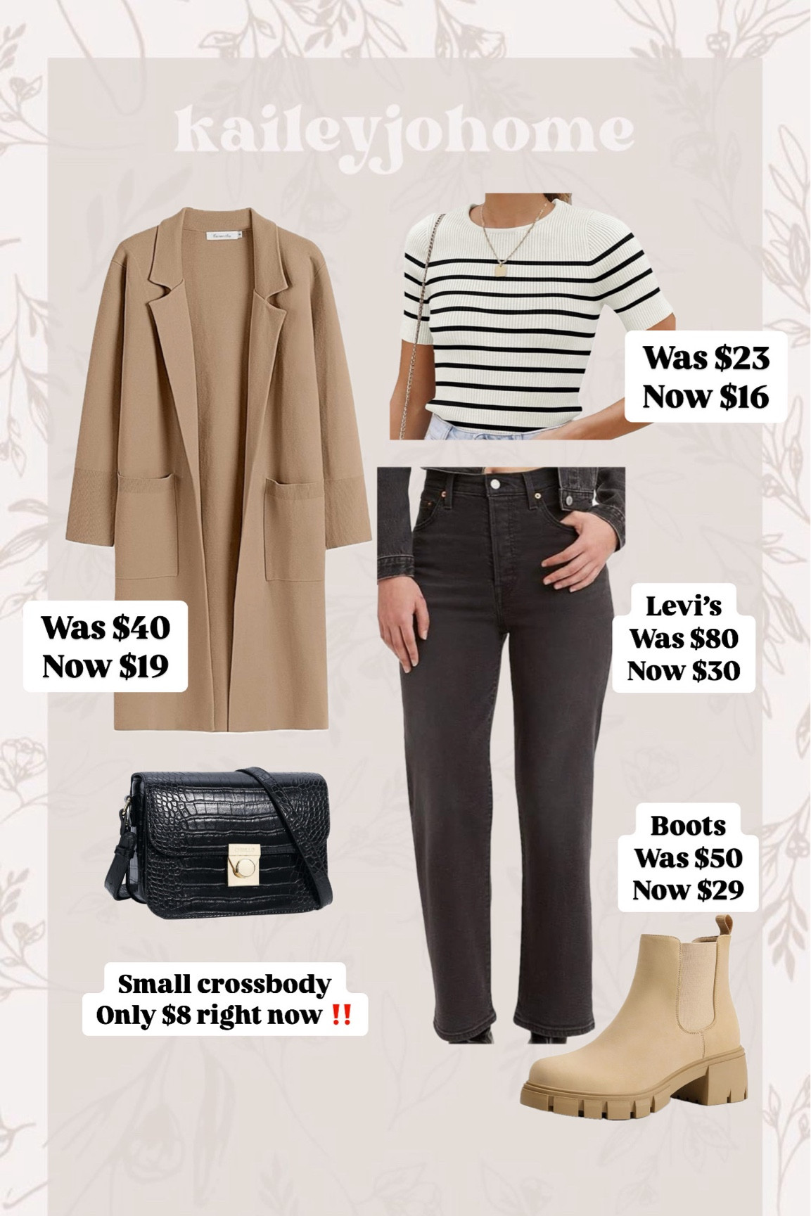 Women’s Fall outfit all on sale for Black Friday! I ordered everything pictured, will report back once it all gets here!

#LTKStyleTip #LTKMidsize #LTKSaleAlert