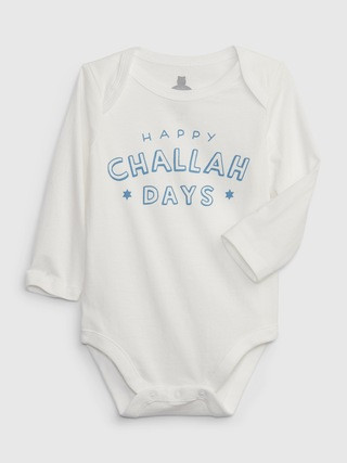 Baby 100% Organic Cotton Mix and Match Holiday Graphic Bodysuit | Gap (US)