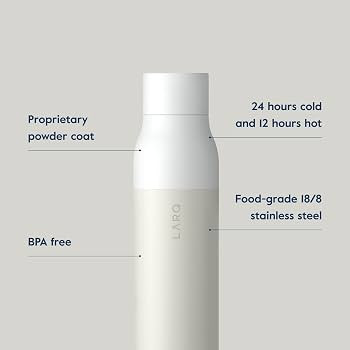 LARQ Bottle Twist Top 25 oz - Insulated Stainless Steel Water Bottle | Thermos, BPA Free | Reusab... | Amazon (US)