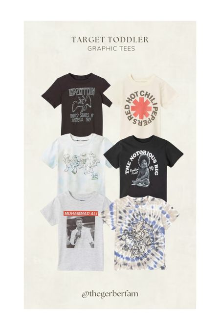 Target has the best band tees for toddler boys! 🤍 These tees are super easy to style with pants or shorts for the summer. 

toddler l toddler boys l boys clothes