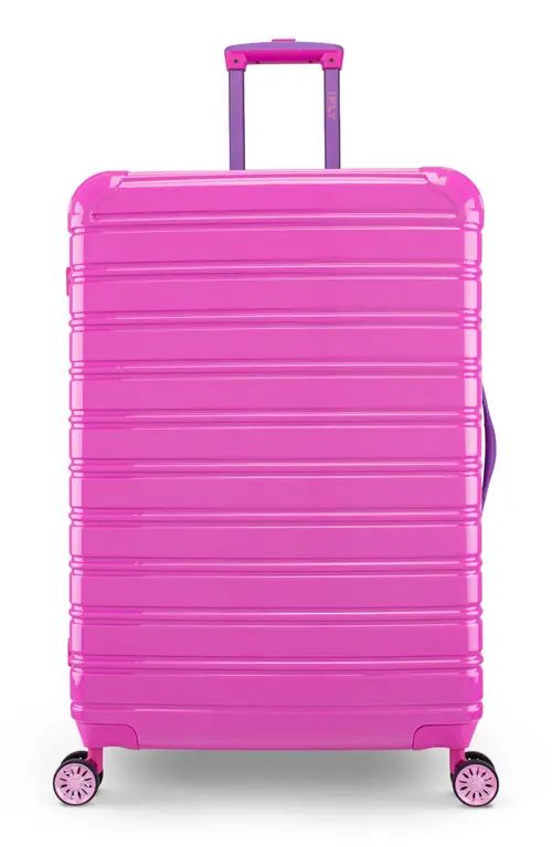 IFLY Fibertech 28" Colorblock Expandable Wheeled Suitcase in Pink/Purple at Nordstrom | Nordstrom