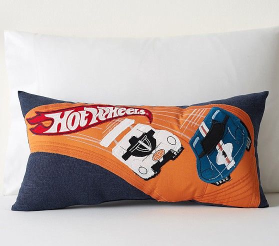 Hot Wheels® Race Car Decorative Pillow | Pottery Barn Kids