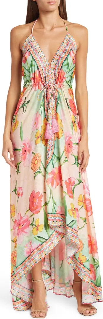 Floral Printed Halter Dress | Nordstrom Rack