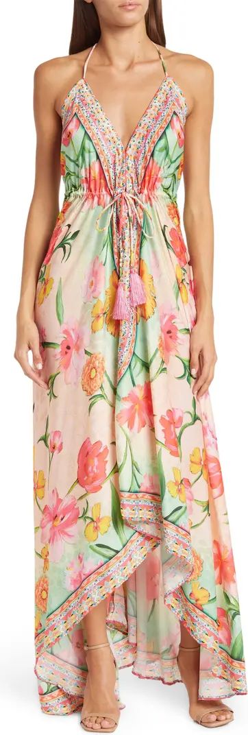 Floral Printed Halter Dress | Nordstrom Rack