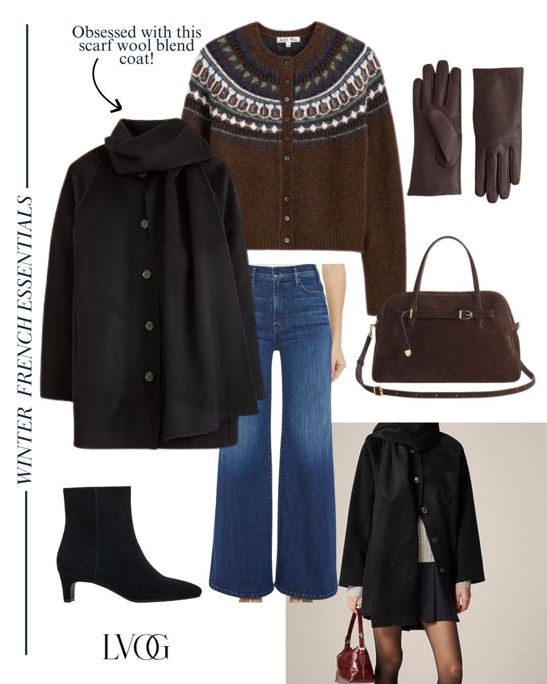 French and Parisian inspired winter capsule. 

#LTKCyberWeek #LTKOver40 #LTKSeasonal